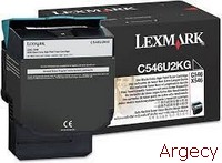 C546, X546 Black Extra High Yield Toner Cartridge
