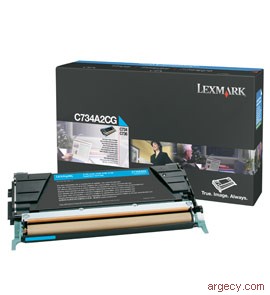 C734, C736, X734, X736, X738 Cyan Toner Cartridge