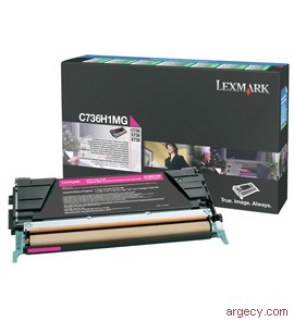 C734, C736, X734, X736, X738 Magenta Toner Cartridge