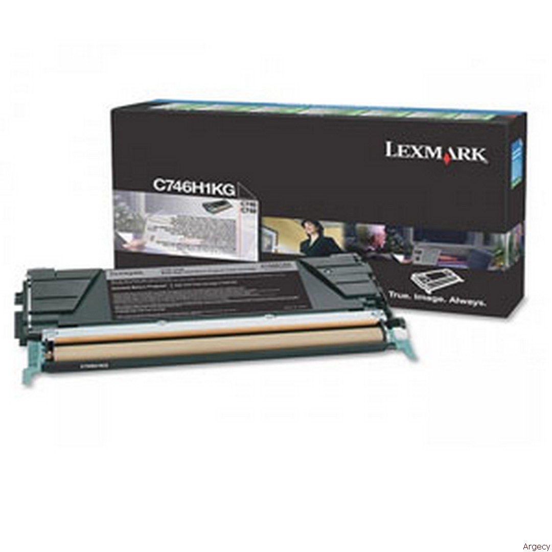 C746, C748 Black High Yield Toner Cartridge