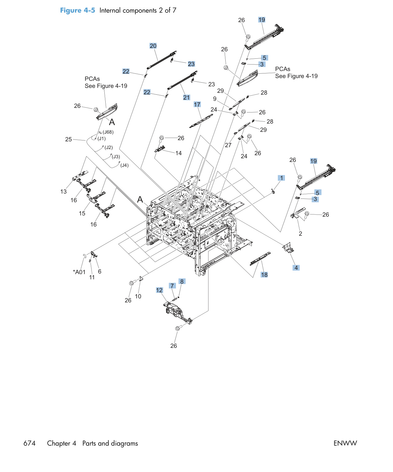 4-5 Internal components 2 of 7