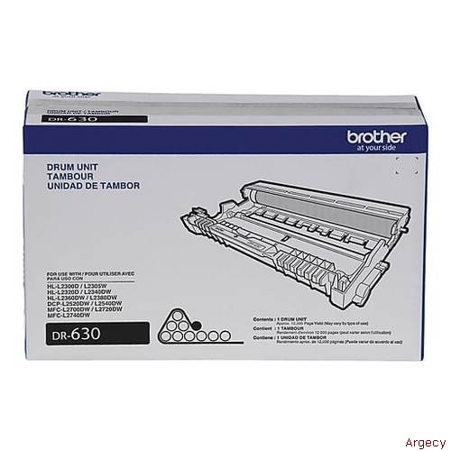 Brother DR630 12K Page Yield Compatible (New) - purchase from Argecy