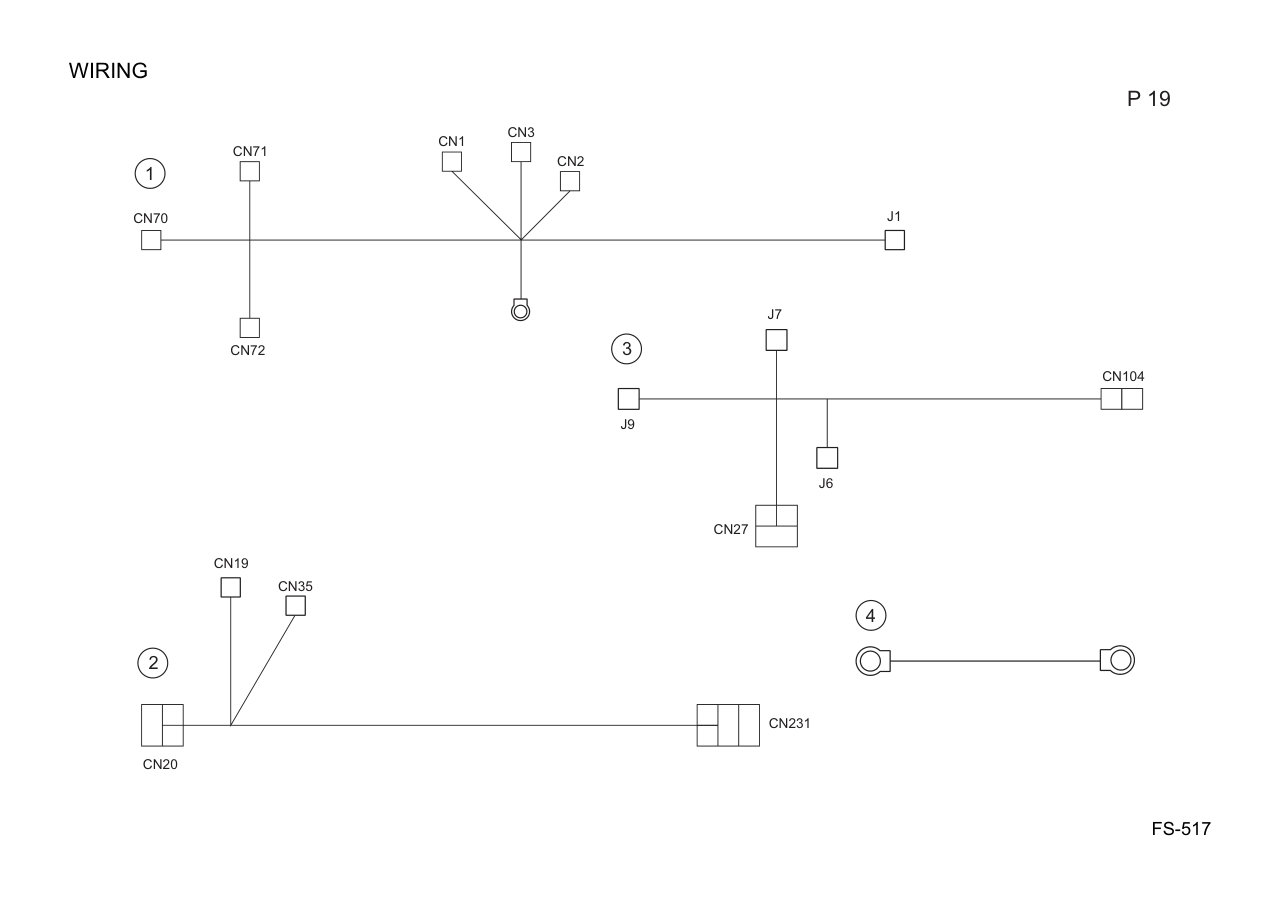 Konica FS-517 Finisher Parts