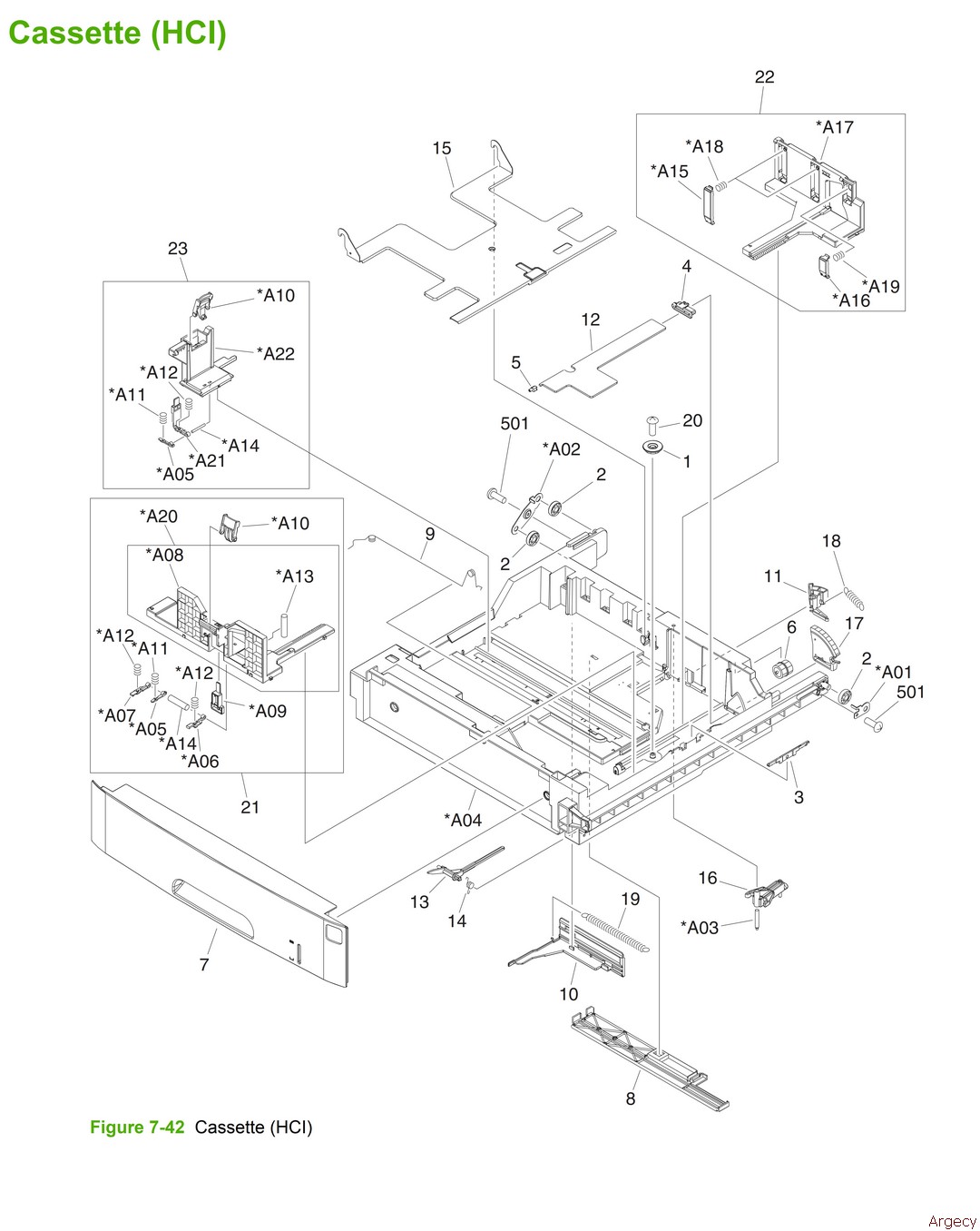 Cassette Parts