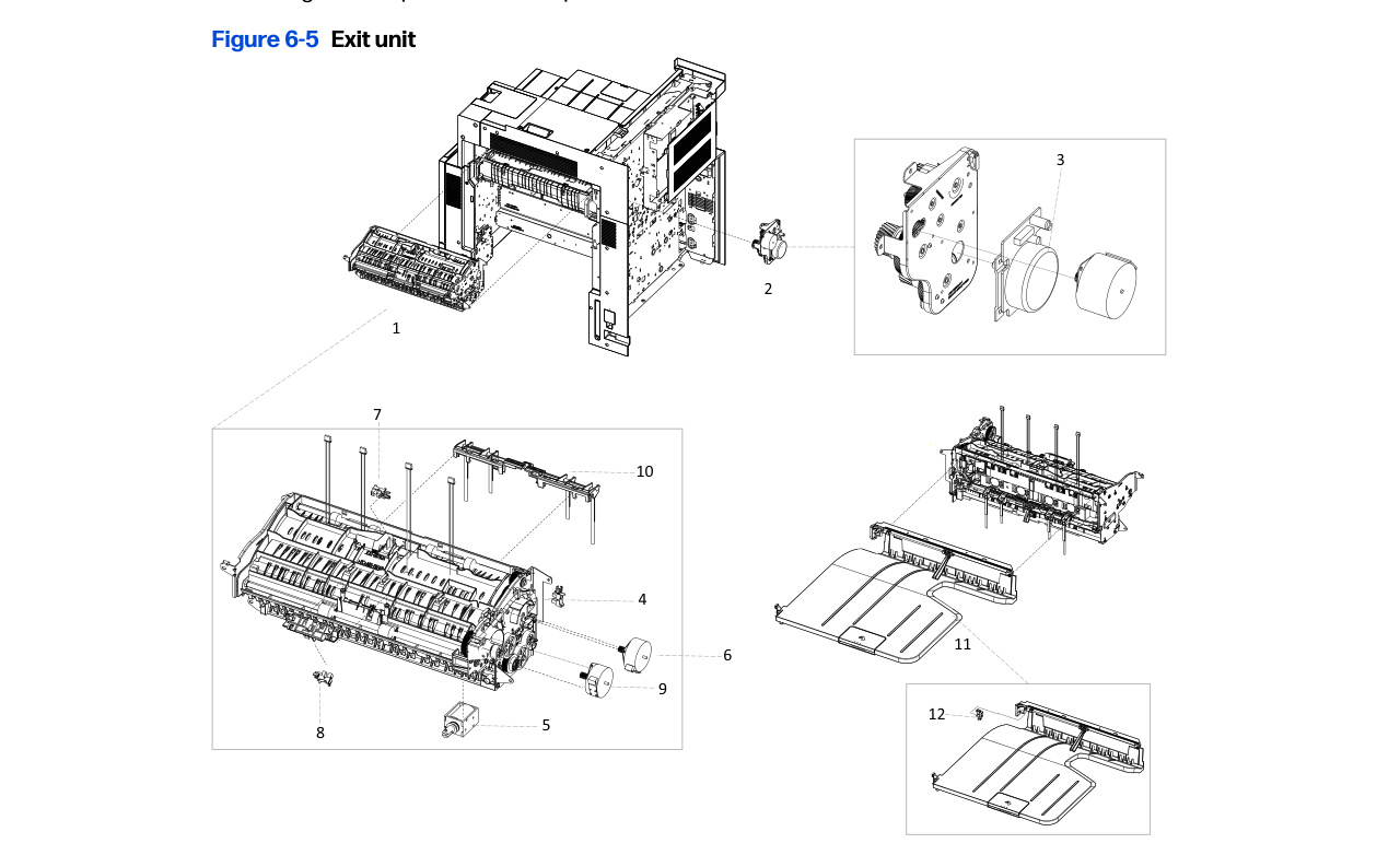 6-5 Exit unit