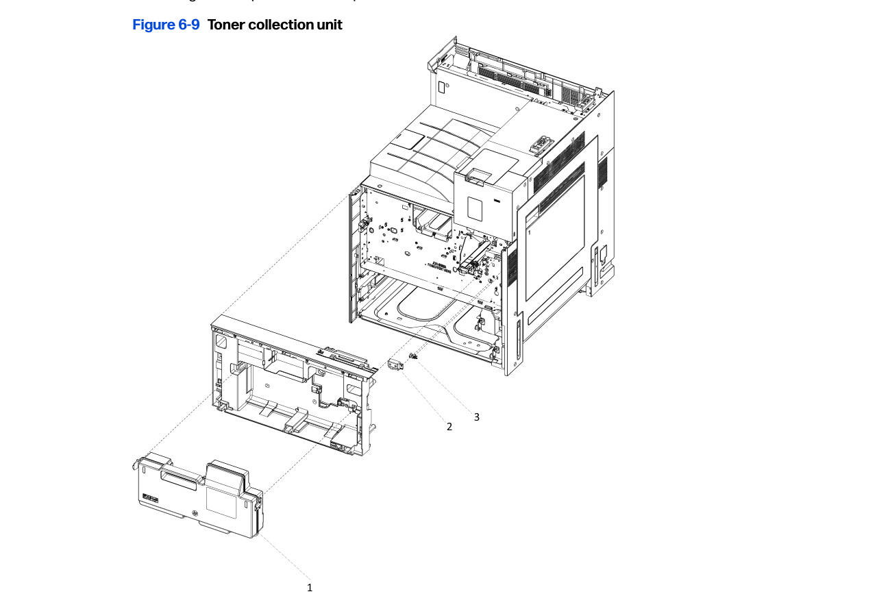 6-9 Toner collection unit