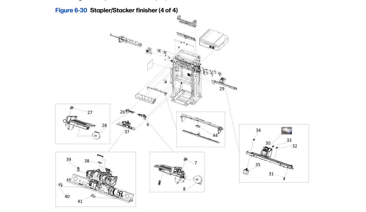 6-30 Stapler/Stacker finisher (4 of 4)