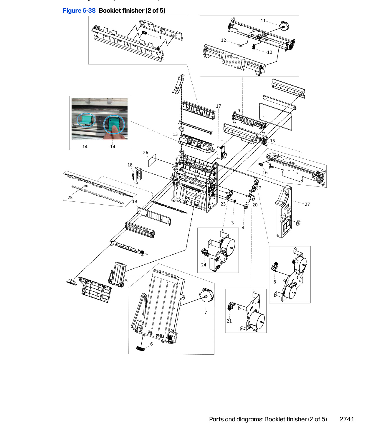 6-38 Booklet finisher (2 of 5)