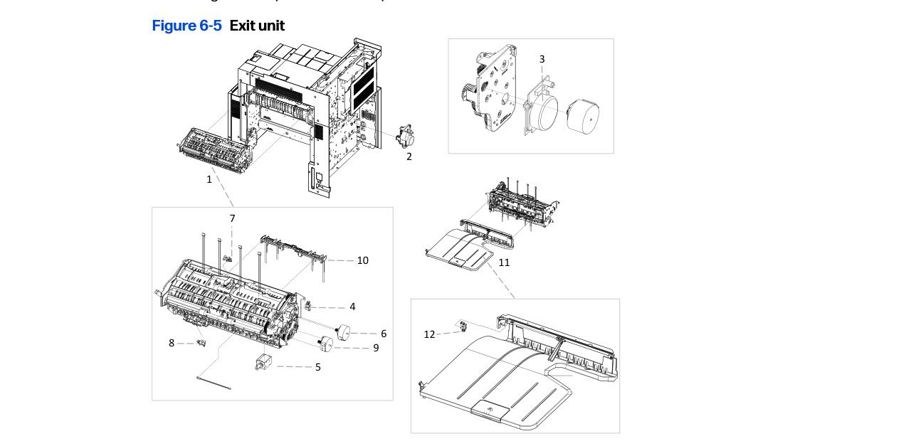 6-5 Exit unit