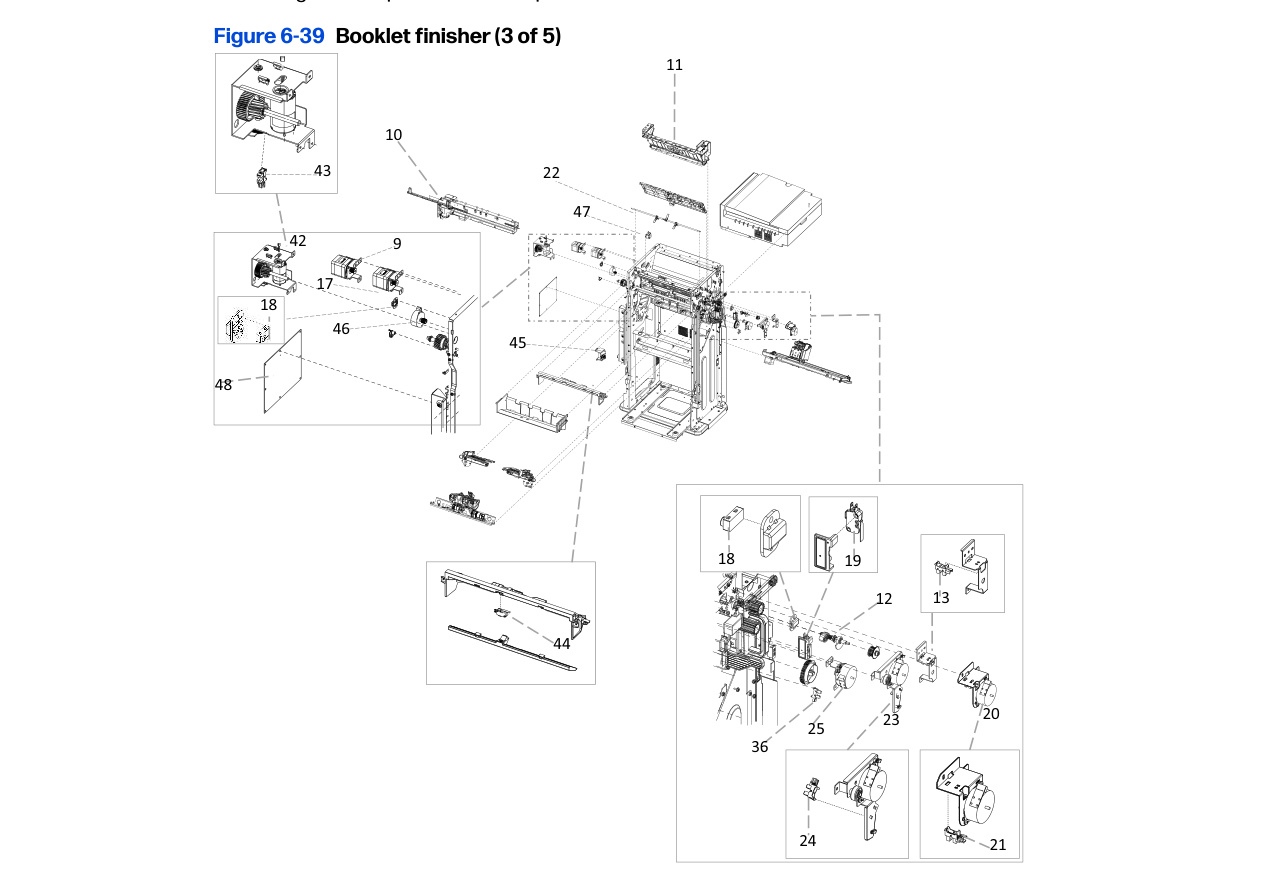 6-39 Booklet finisher (3 of 5)