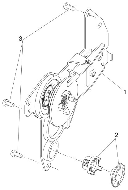Assembly 10: Developer Drive parts diagram - IBM Infoprint 1120 & 1120n (4520) Parts
