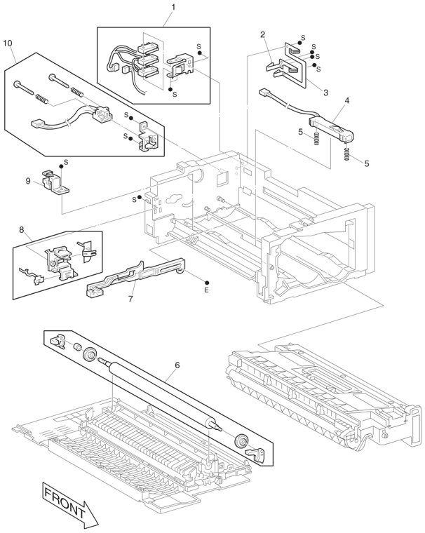 Assembly 16: Xerography and Development parts diagram - IBM Infoprint 1145 & 1145n (4545) Parts