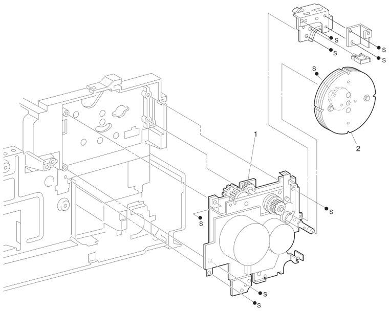 Assembly 20: Main Drive Assembly parts diagram - IBM Infoprint 1145 & 1145n (4545) Parts