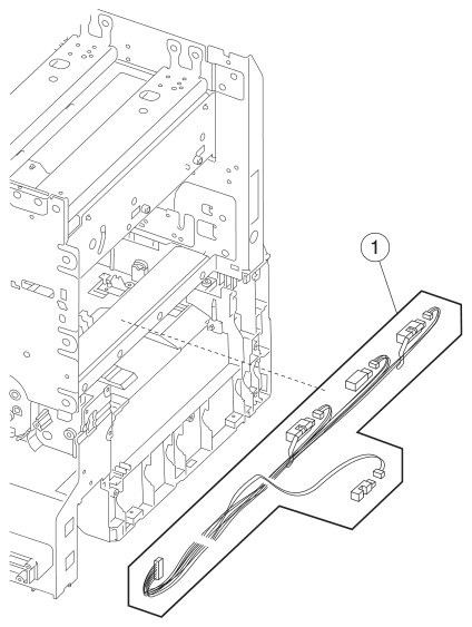 Assembly 9: Paper feed input parts diagram - IBM Infoprint 1654 & 1664 Parts (4929, 4930)