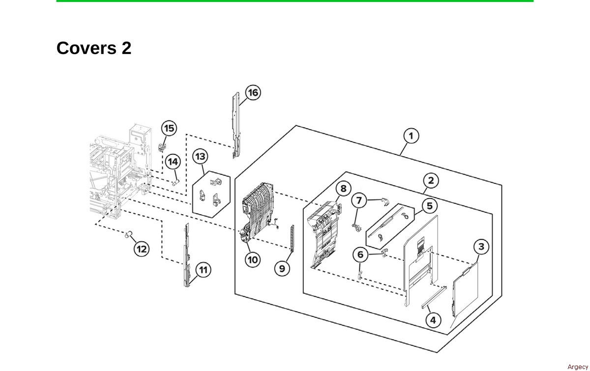 Lexmark Cx950 Cx951 Xc9525 Xc9535 Parts