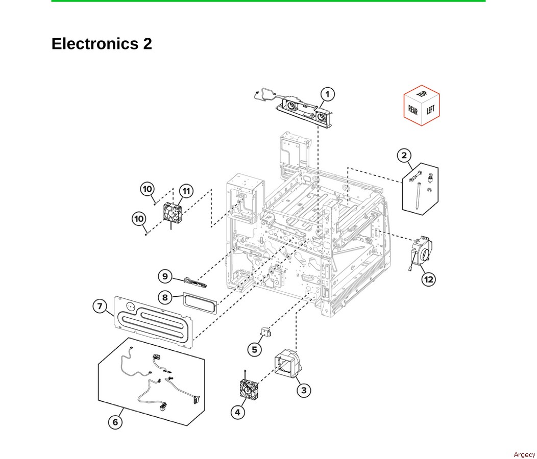 Lexmark Cx950 Cx951 Xc9525 Xc9535 Parts