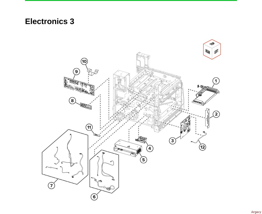 Lexmark Cx950 Cx951 Xc9525 Xc9535 Parts
