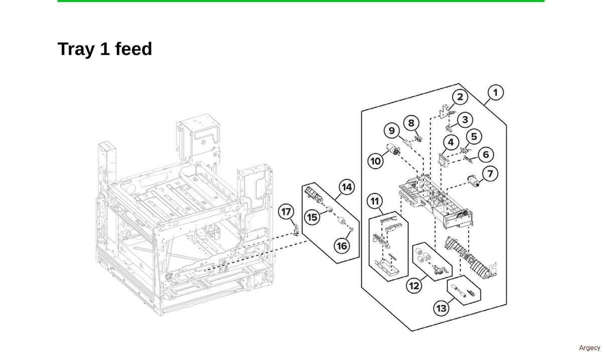 Lexmark Cx950 Cx951 Xc9525 Xc9535 Parts