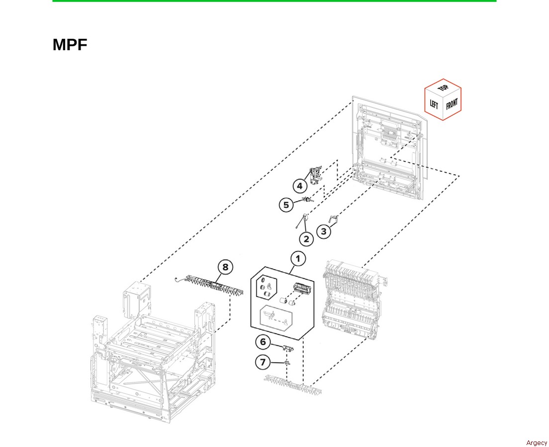 Lexmark Cx950 Cx951 Xc9525 Xc9535 Parts