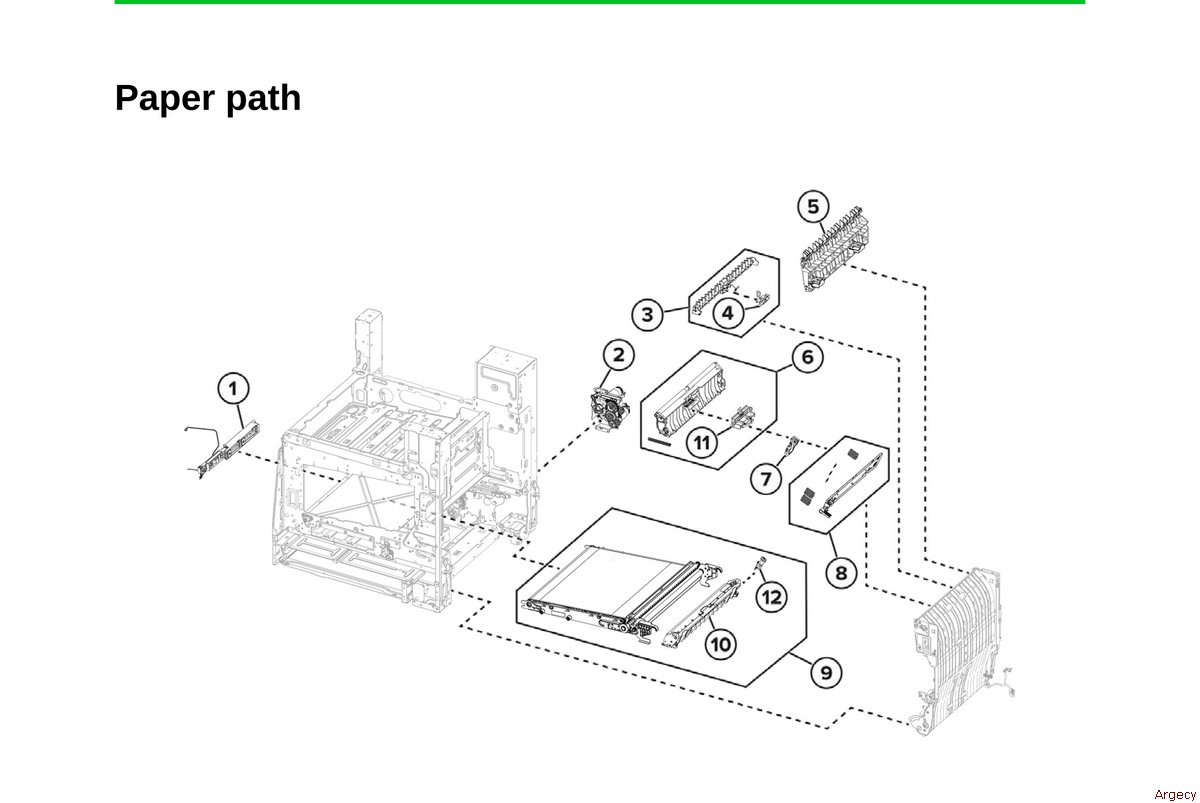 Lexmark Cx950 Cx951 Xc9525 Xc9535 Parts