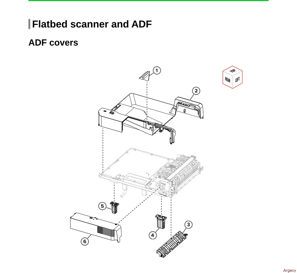 Lexmark Cx950 Cx951 Xc9525 Xc9535 Parts