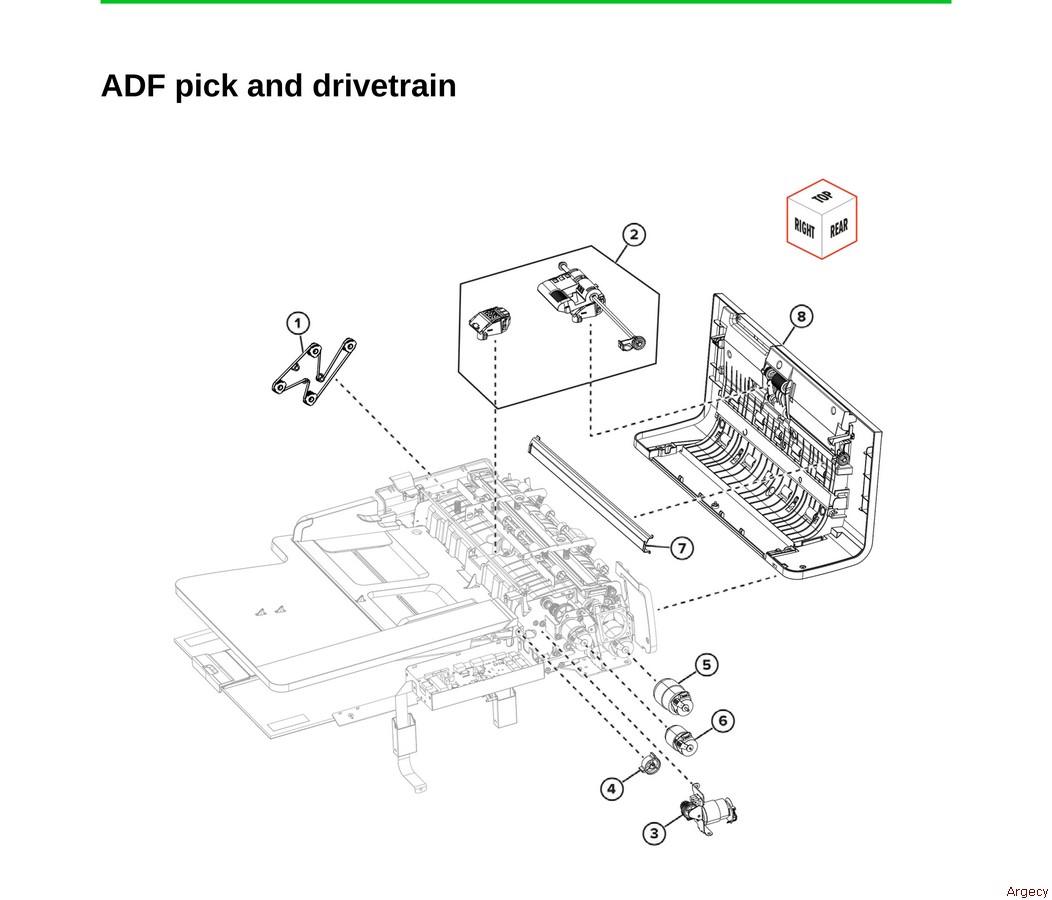Lexmark Cx950 Cx951 Xc9525 Xc9535 Parts