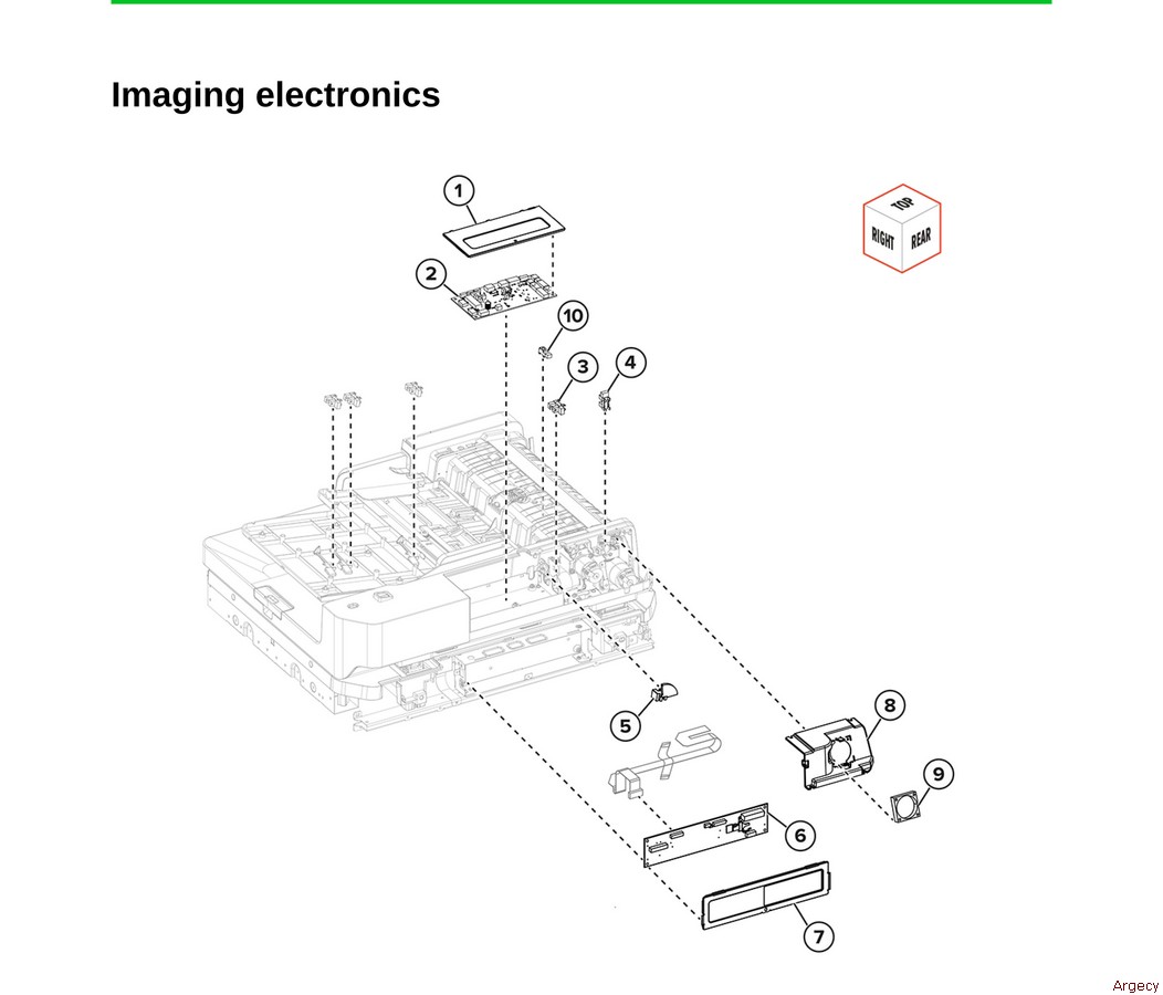 Lexmark Cx950 Cx951 Xc9525 Xc9535 Parts