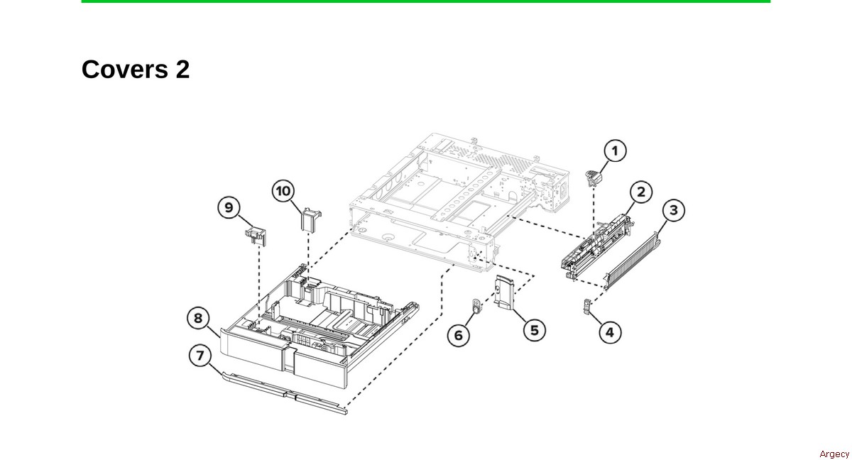 Lexmark Cx950 Cx951 Xc9525 Xc9535 Parts