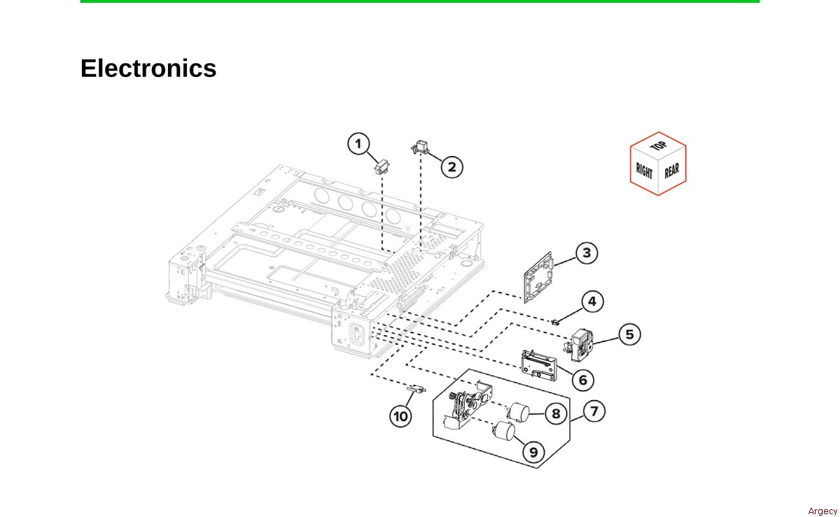 Lexmark Cx950 Cx951 Xc9525 Xc9535 Parts
