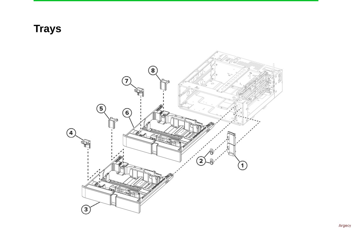 Lexmark Cx950 Cx951 Xc9525 Xc9535 Parts