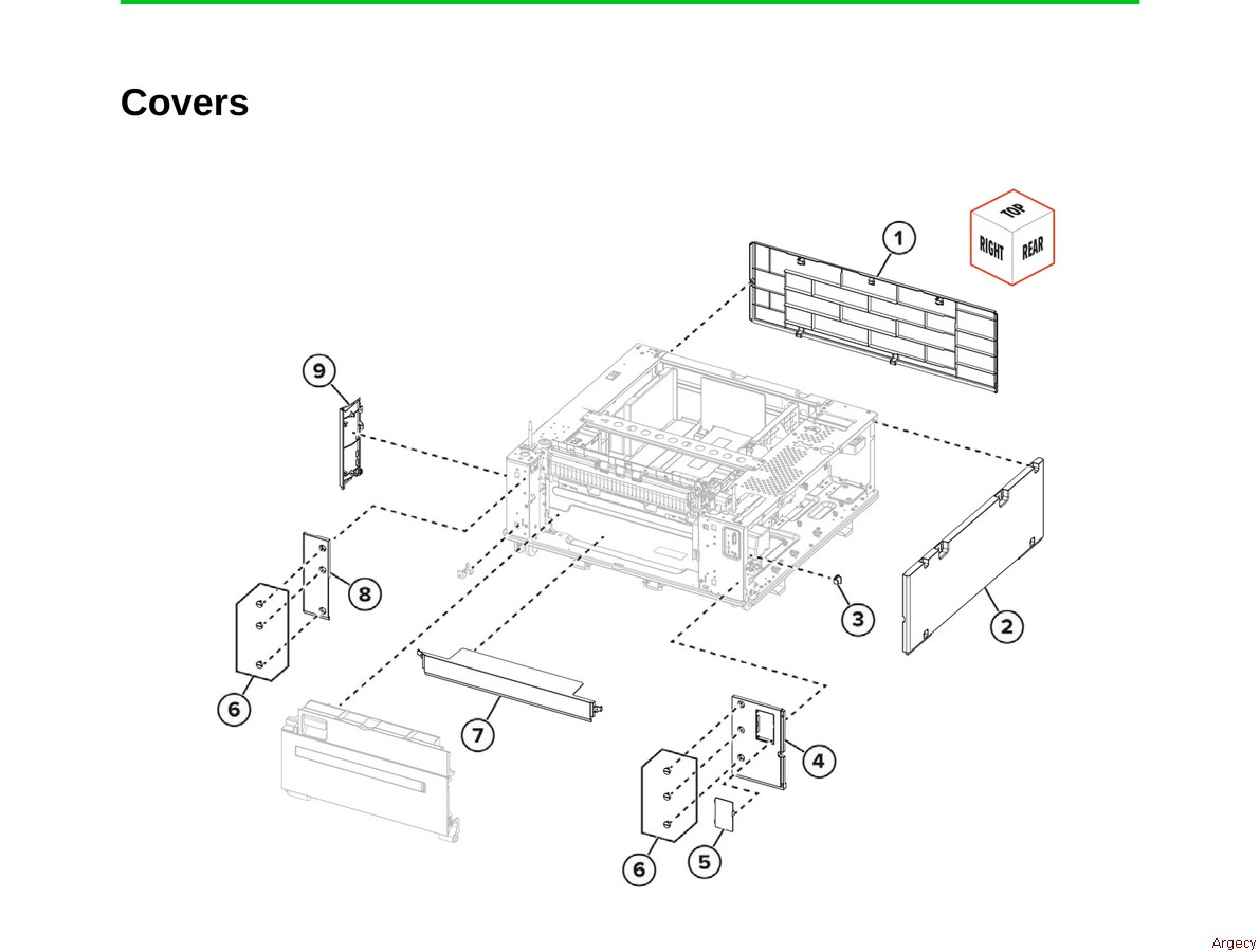 Lexmark Cx950 Cx951 Xc9525 Xc9535 Parts