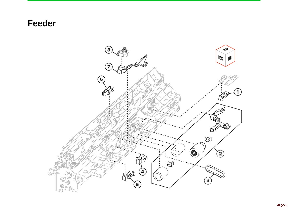 Lexmark Cx950 Cx951 Xc9525 Xc9535 Parts