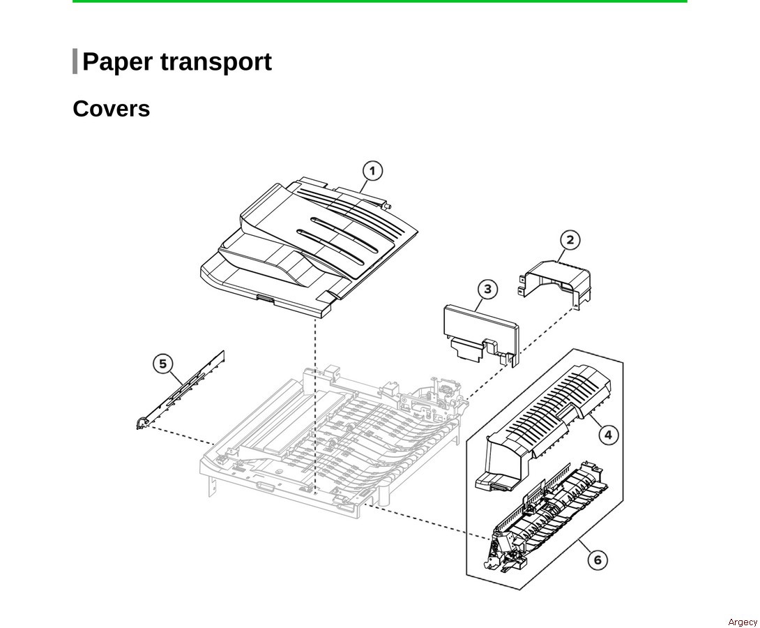 Lexmark Cx950 Cx951 Xc9525 Xc9535 Parts