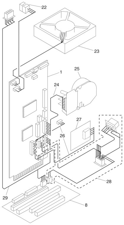 Assembly 15: Electronics (continued) parts diagram - Lexmark T610 T612 T614 T616 Parts