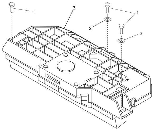 Assembly 3: Printhead parts diagram - Lexmark Optra M410 and M412 Parts
