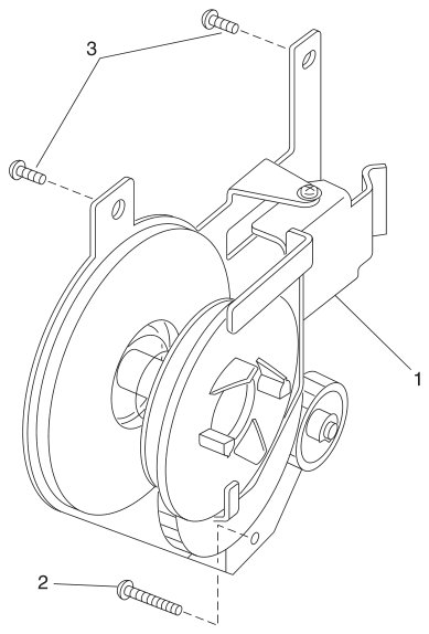 Assembly 8: Developer Drive parts diagram - Lexmark Optra M410 and M412 Parts