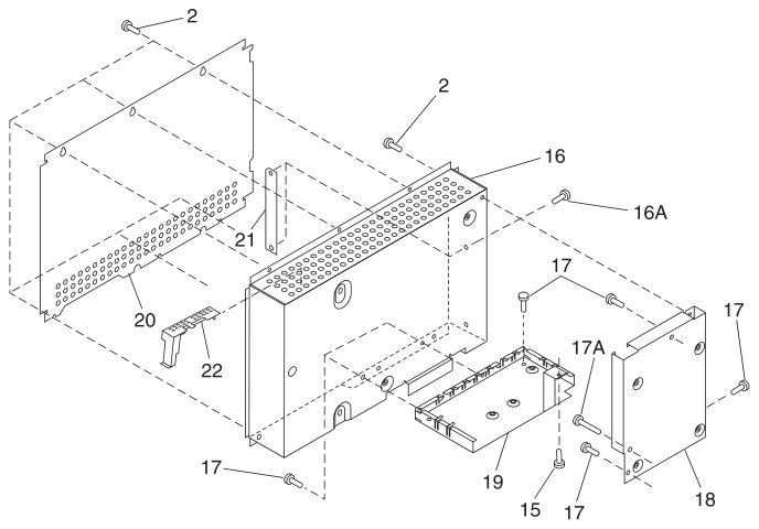 Assembly 12: Electronics (continued) parts diagram - Lexmark Optra M410 and M412 Parts