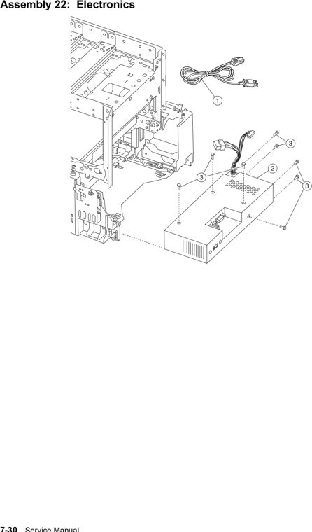 Assembly 22: Electronics parts diagram - Lexmark C760 & C762 Parts (5060)