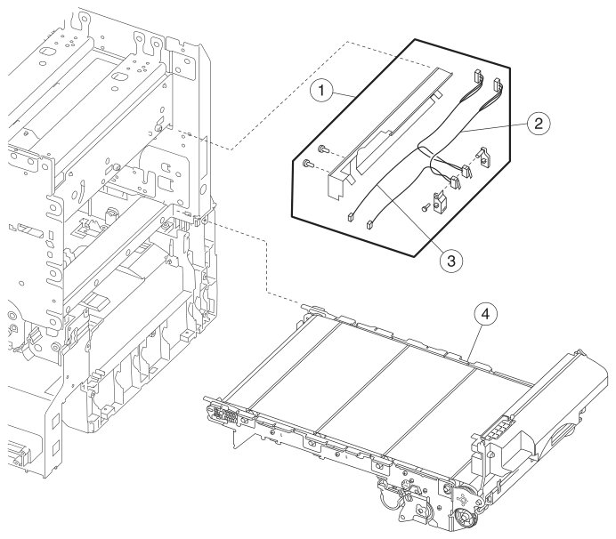 Assembly 15: ITU assembly parts diagram - Lexmark C750 Parts