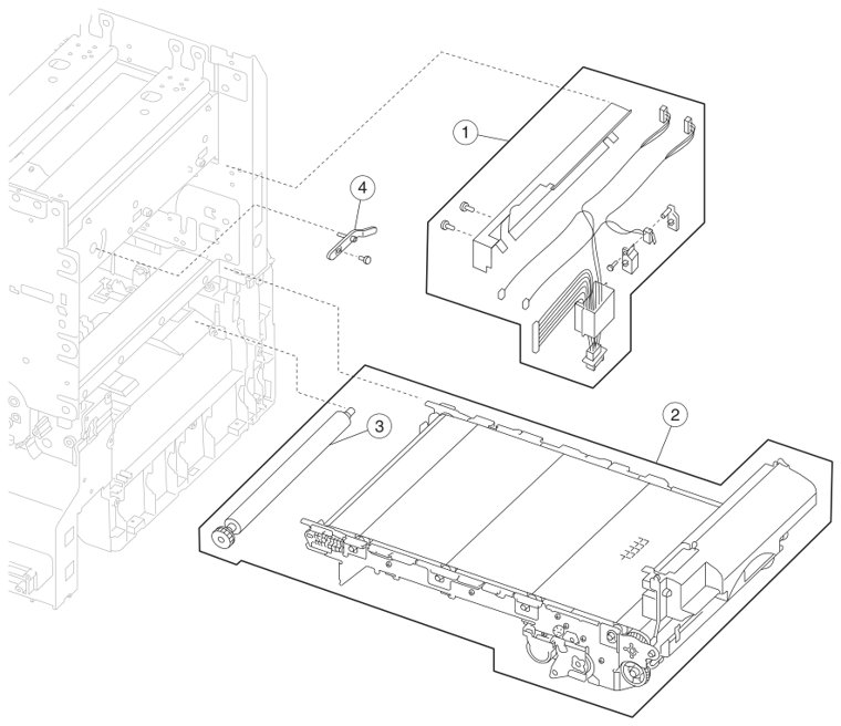 Assembly 15: ITU assembly parts diagram - Lexmark C780 & C782 Parts