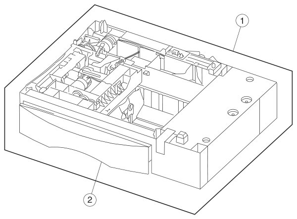 Assembly 33: Envelope option parts diagram - Lexmark C780 & C782 Parts