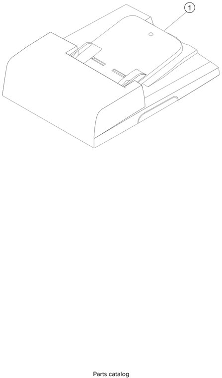 Assembly 11: ADF unit assembly parts diagram - Lexmark X651 X652 X654 XS654 X656 X658 (and XS versions) Parts
