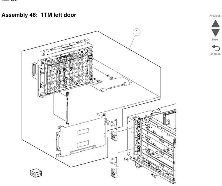 Assembly 48: MPF parts diagram - Lexmark X950 X952 X954 Parts