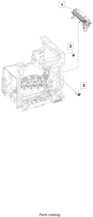 Assembly 15: Redrive parts diagram - Lexmark CS820 C6160 Family Parts