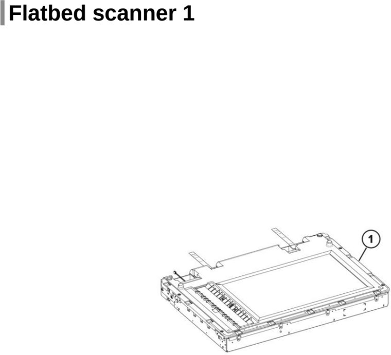 Assembly 27: Flatbed scanner 1 parts diagram - Lexmark Parts For MX721 MX722 MX822 MX826 MB2770 XM5163 XM5263 XM7355 XM7350