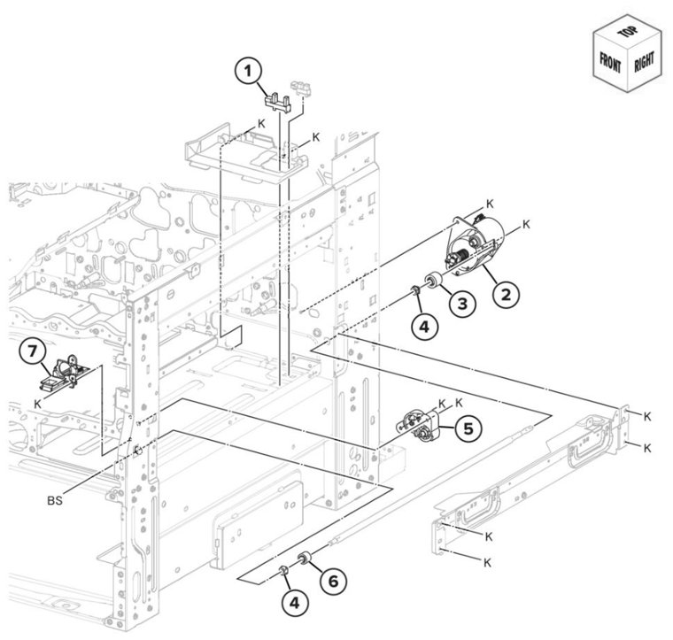 Lexmark CS943 Parts