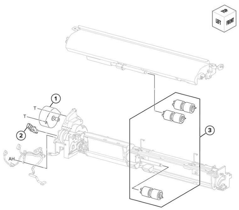 Assembly 15: MPF 2 parts diagram - Lexmark CS943 Parts