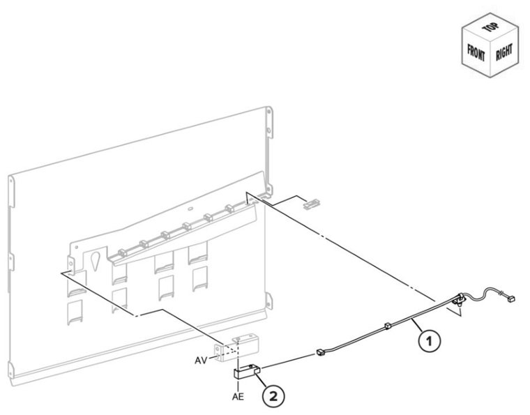 Assembly 68: Trifold/Z-fold transport 1 parts diagram - Lexmark CS943 Parts