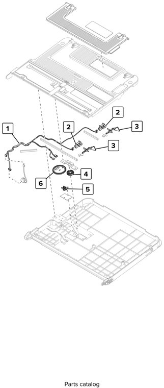 Assembly 21: MPF 3 parts diagram - Lexmark CS923 Parts