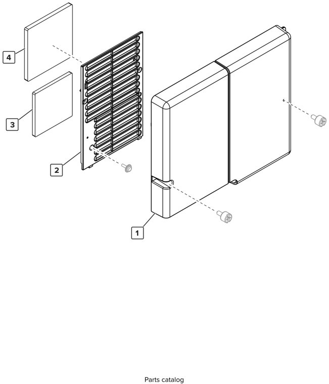 Assembly 39: Filters 2 parts diagram - Lexmark CS923 Parts